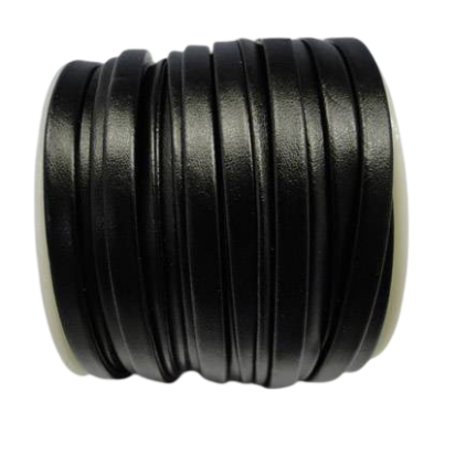 Nappa Flat PU -Black -5mm