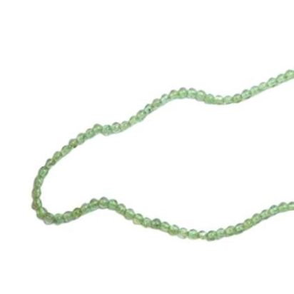 Round Natural stones - 2mm - Olive Quartz