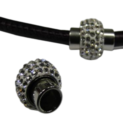 Stainless steel Magnetic Clasp: SSP 364 6mm (Steel)