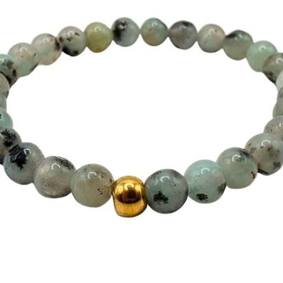 Labradorite Gemstone Bracelet: Style-545 (6mm)