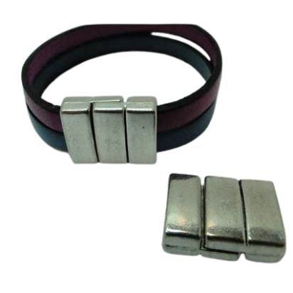 Zamak magnetic clasp: MGL-327 10*3mm (steel)
