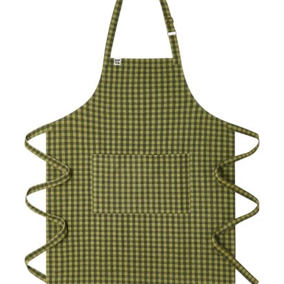 Green Patterned Apron