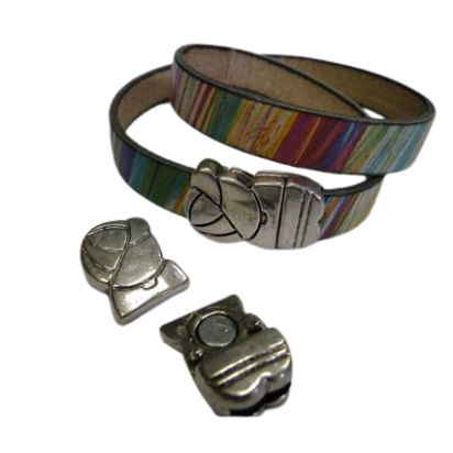 Zamak magnetic clasp: MGL-187 10*2mm (Steel Matt)