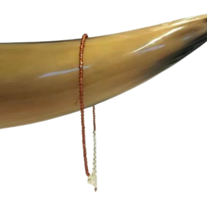 2mm-Gemstone-bracelet-GARNET-18cms