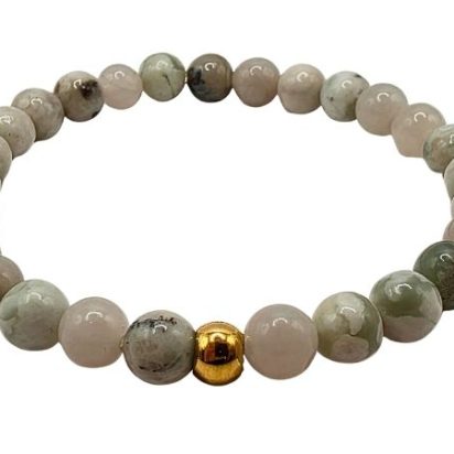Jade Gemstone Bracelet: Style-537 (6mm)