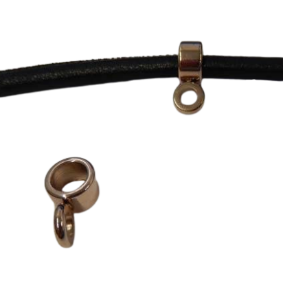 Stainless steel part for leather: SSP-238 7mm (Rose gold)