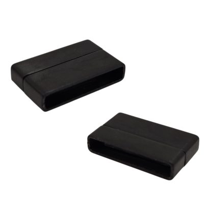 Stainless Steel Magnetic Clasp: MGST-105 20*2.5mm (black matt)