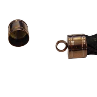 Stainless steel end cap: SSP 392 12mm (Rose Gold)
