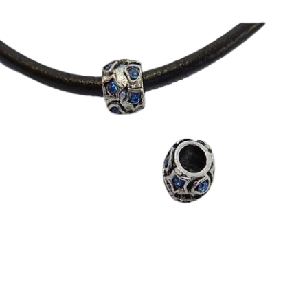 Zamak parts for leather: CA-4872 5mm (Steel)