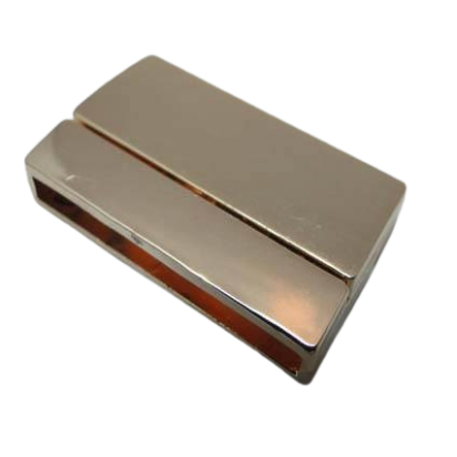 Zamak magnetic claps: MGL-231 30*3mm (rose gold)
