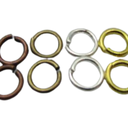 Brass jump ring FI-7028-0.8*4mm-GOLD