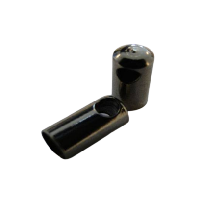 Stainless steel part for round leather: SSP 40 4.5MM (Steel)