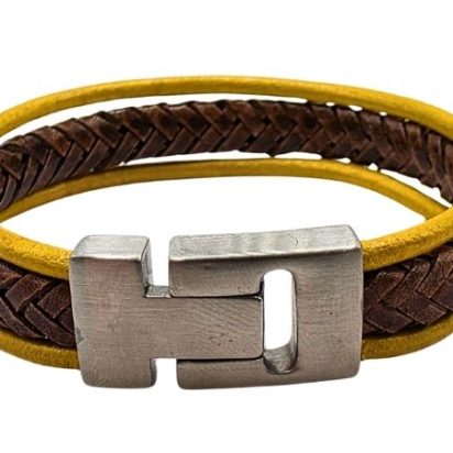 Combination Leather Bracelet - Style 207