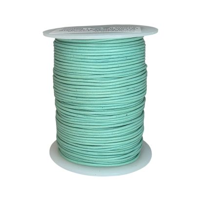 Round Leather Cord - 1mm - Lagoon