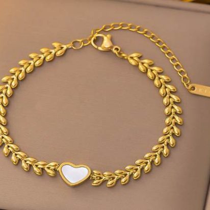Gold plated stainless steel Bracelets - 37