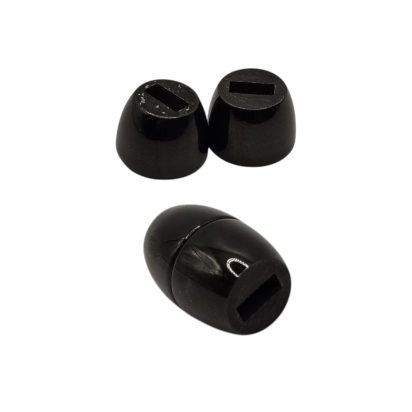 Stainless Steel Magnetic Clasp: MGST-44 5.2*2.3mm (Black)