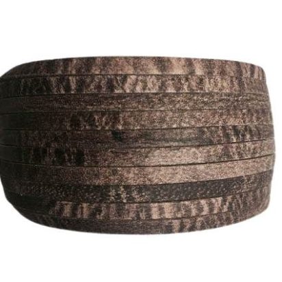 Latigo Lace 5x3mm  - Vintage brown