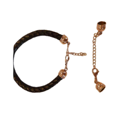 Stainless steel connector cap SSP-453-8mm-Rose Gold