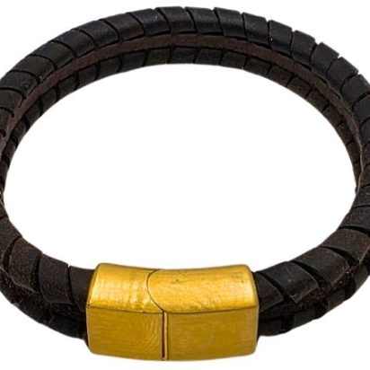 Bruges Braided Leather Bracelet - Style 257