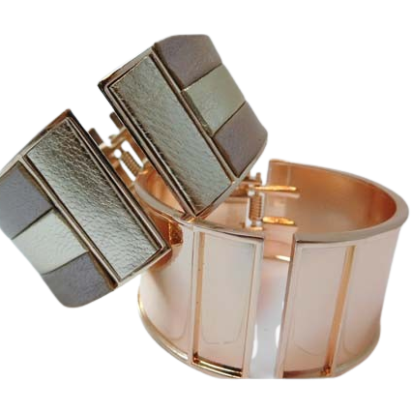 Blank Cuff Bracelet: MGL 387 30mm (Rose Gold)