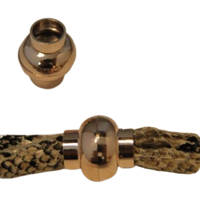 Zamak magnetic clasp: MGL 4 7mm (Rose Gold)