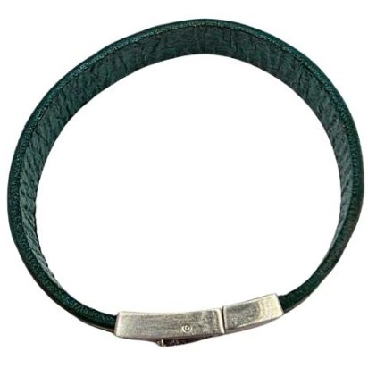 Plain Flat Leather Bracelet - Style 306
