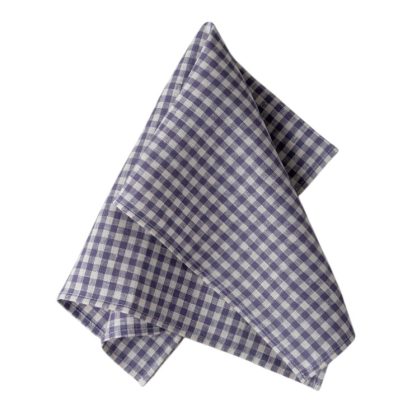 Blue Checkered Towel