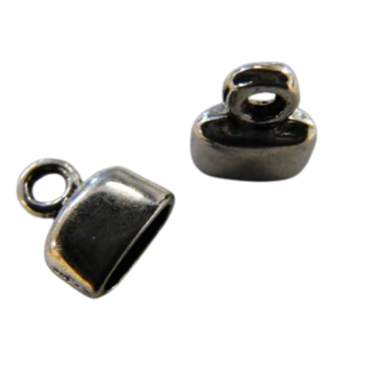 Zamak part for leather: CA-3463M 6.5*2.5mm (Steel)