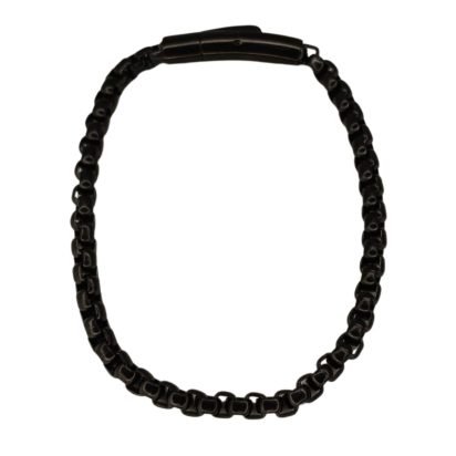 Men's Bracelet with Magnetic Clasp - 23cm- Black