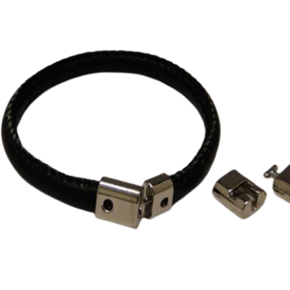 Zamak Hook Clasp: MGL-77 8x3.5mm (Steel)