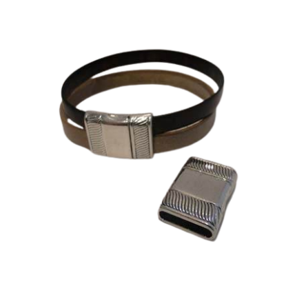 Zamak magnetic claps: MGL-376 16*3mm (steel)