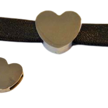 Stainless steel part for leather: SSP-436 10*3mm (Steel)
