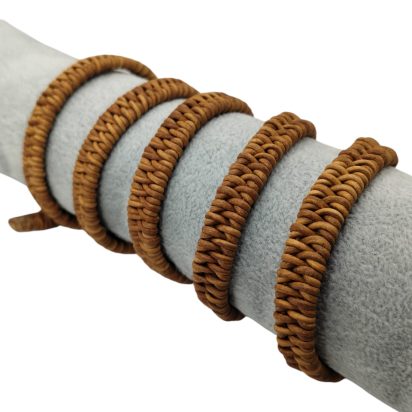 Arizona Style Oval Braided -12*5mm-Natural