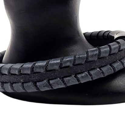 Bruges Braided Leather Bracelet - Style 252