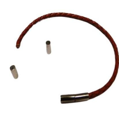 Zamak magnetic clasp: MGL 15 8mm (steel)