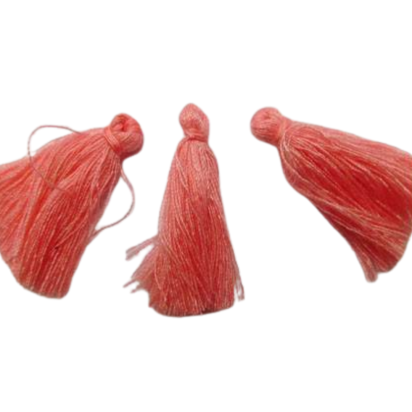 Cotton Tassels 3 cms - Pink