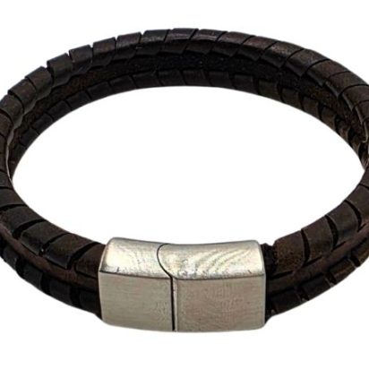 Bruges Braided Leather Bracelet - Style 247
