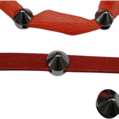 Stainless steel part for leather: SSP-450 10*2.5mm (Steel)