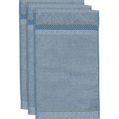 Blue Patterned Kitchen Towels