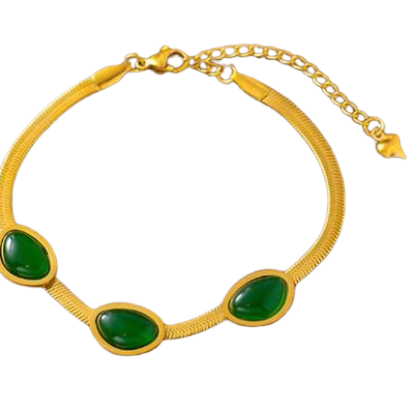 Gold plated stainless steel Bracelets - 31
