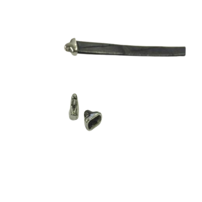 Stainless steel end cap: SSP704-6x2mm (Steel)