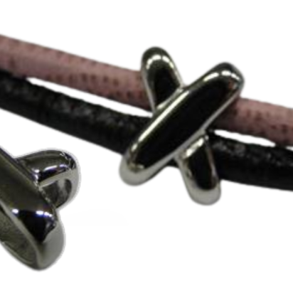 Stainless steel part for leather: SSP-299 10*4mm (Steel)