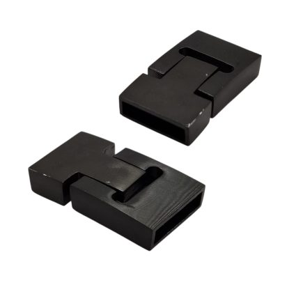 Stainless Steel Magnetic Clasp: MGST-119 15*3.5mm (Steel)