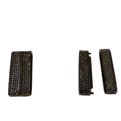 Zamak magnetic claps: MGL-32 28*4mm (black matt)