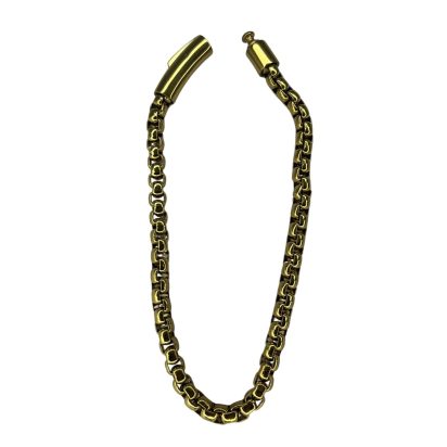 Men's Bracelet with Magnetic Clasp - 23cm- Gold