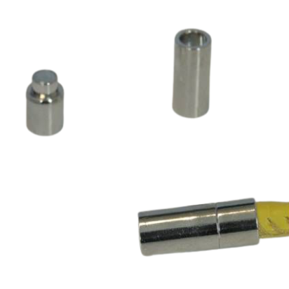 Zamak magnetic clasp: MGL 132 6mm (Steel)