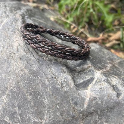 Hawaii Bolo Braided Leather Bracelet - Style 152