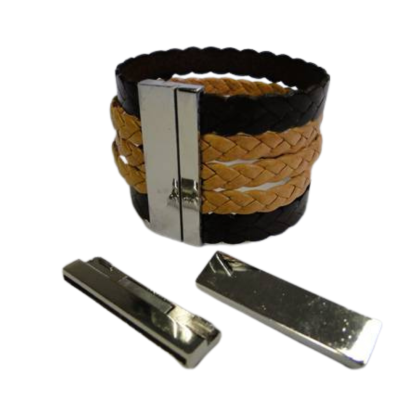 Zamac magnetic clasp: MGL-206 40*2mm (Steel)