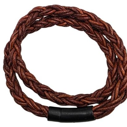 Hawaii Bolo Braided Leather Bracelet - Style 513