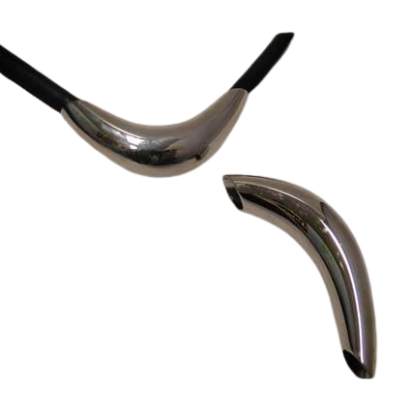 Stainless steel part for leather: SSP-626 10mm (Steel)